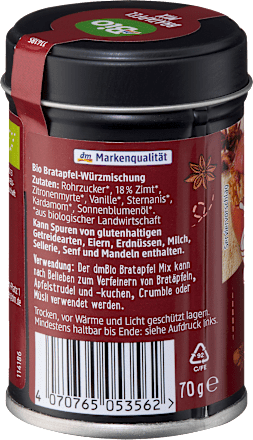Bratapfelmix dmBio