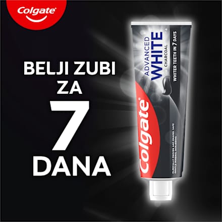 ADVANCED WHITE CHARCOAL - pasta Colgate