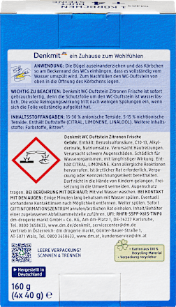 WC blok citrón Denkmit