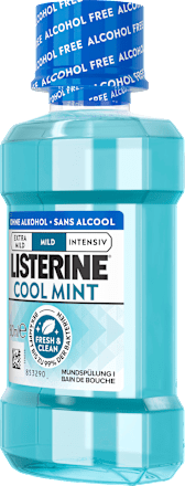 Mundspülung Cool Mint Mild, Reisegröße Listerine