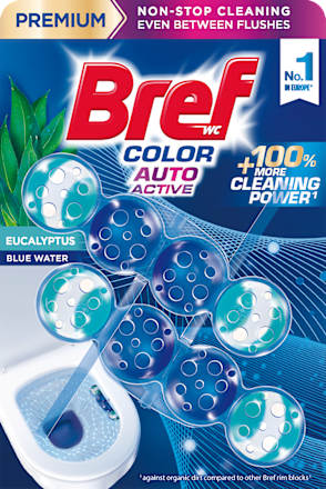 WC obešanka Color Auto Active Eucalyptus Bref