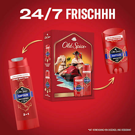Geschenkset Modern Captain Old Spice