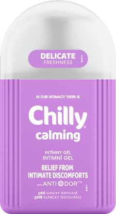 Umývací gél pre intímnu hygienu calming Chilly