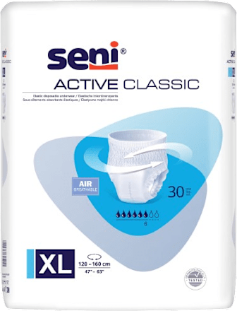 Active Classic scutece tip chilot pentru adulți, mărimea XL seni