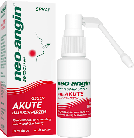 neo-angin 1,5mg/ml Benzydaminhydrochlorid gegen akute Halsschmerzen Spray neo-angin