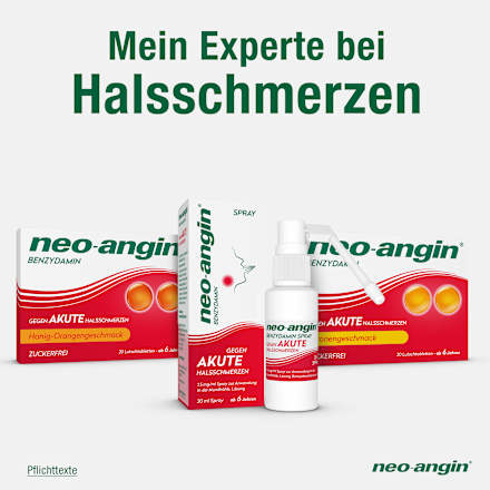 neo-angin 1,5mg/ml Benzydaminhydrochlorid gegen akute Halsschmerzen Spray neo-angin