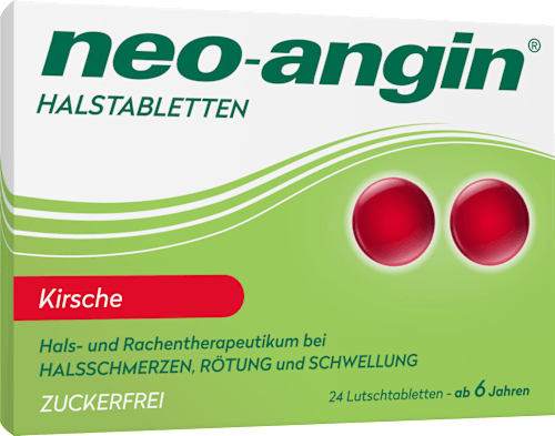 neo-angin Halstabletten Kirsche zuckerfrei neo-angin