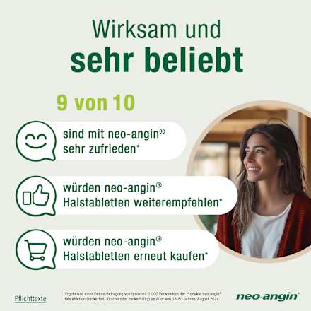 neo-angin Halstabletten Kirsche zuckerfrei neo-angin
