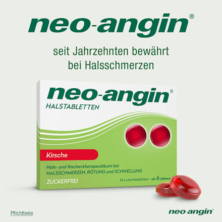 neo-angin Halstabletten Kirsche zuckerfrei neo-angin