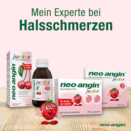 neo-angin junior Halstabletten neo-angin