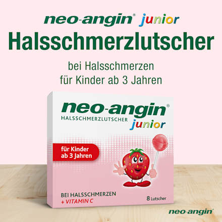 neo-angin junior Halsschmerzlutscher neo-angin