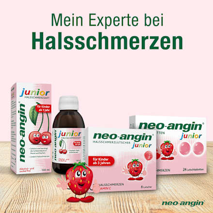 neo-angin junior Halsschmerzlutscher neo-angin
