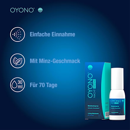 Oyono Nacht Intens Melatoninspray OYONO