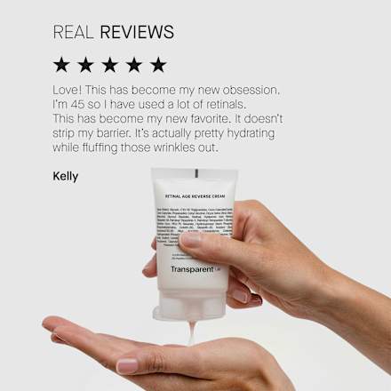 Gesichtscreme Retinal Age Reverse Cream Transparent Lab