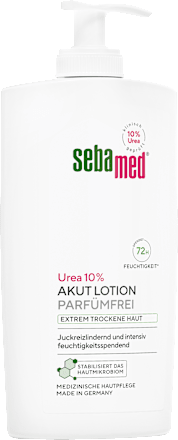 Akut Lotion parfümfrei Urea 10% Spender sebamed