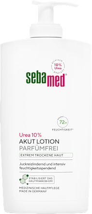 Akut Lotion parfümfrei Urea 10% Spender sebamed