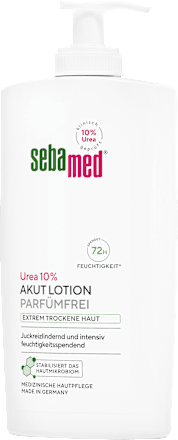 Akut Lotion parfümfrei Urea 10% Spender sebamed