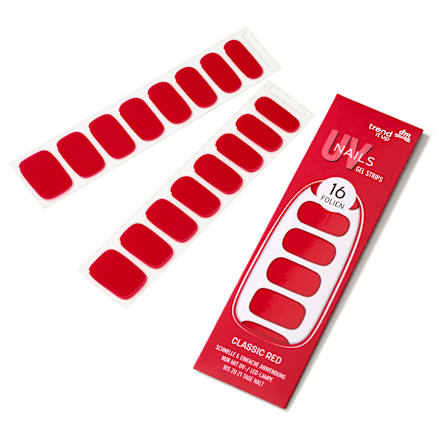 Nagelfolien UV Nails Classic Red trend !t up