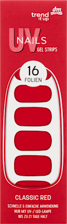 Nagelfolien UV Nails Classic Red trend !t up