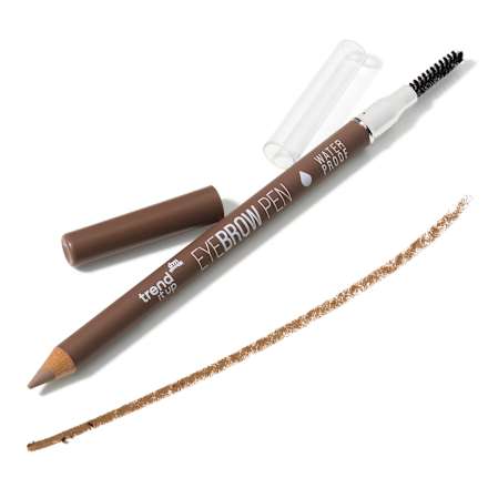 Vodoodolná ceruzka na obočie s kefkou - 010 trend !t up