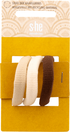 Haargummi-Set mit Struktur s-he stylecollection
