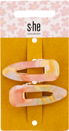 Haarspangen Acryl holografisch  s-he stylecollection