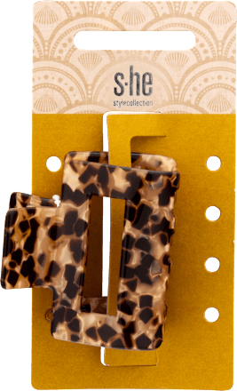 Haarklammer mit Cut-Out Leo s-he stylecollection