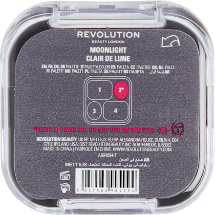 Lidschattenpalette Bouncy Pop Moonlight REVOLUTION