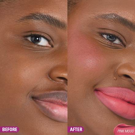 Blush Bouncy Pudding Lip & Cheek Pink Mood REVOLUTION