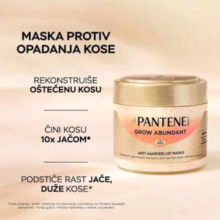 GROW ABUNDANT maska za kosu PANTENE PRO-V