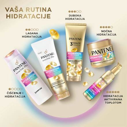 Miracles Hydration Recharge šampon za kosu PANTENE PRO-V
