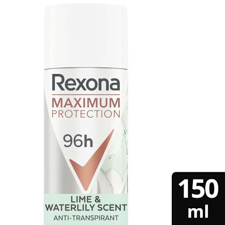 Antitranspirant Deospray Maximum Protection Lime & Waterlily Scent Rexona