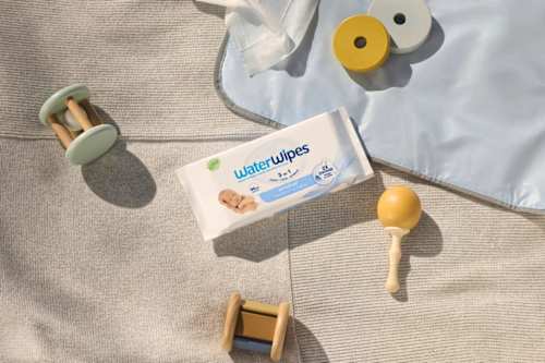 vlhčené ubrousky 99,9 % vody 3 v 1, 12x60 ks  WaterWipes