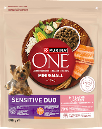 Mini Sensitive granule pro psy losos PURINA ONE