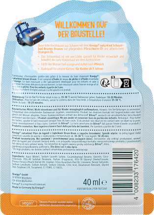 Schaumbad Brumm Brumm Kneipp Naturkind