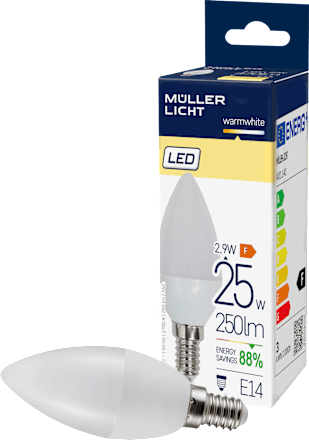 LED Kerze 25W E14 Müller Licht