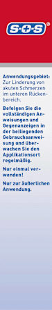 Wärmepflaster Intense SOS