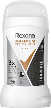 Antitranspirant Deostick Maximum Protection Invisible Rexona