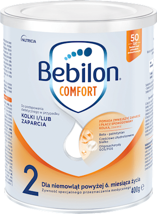 Proszek na kolki i zaparcia po 6 m-cu 2 COMFORT ProExpert  Bebilon