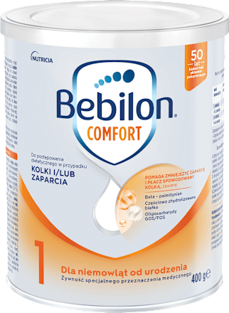 Mleko początkowe dla niemowląt 1 COMFORT ProExpert  Bebilon