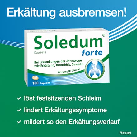 Soledum forte 200 mg Cineol Kapseln Soledum