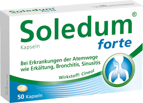 Soledum forte 200mg Cineol Kapseln Soledum