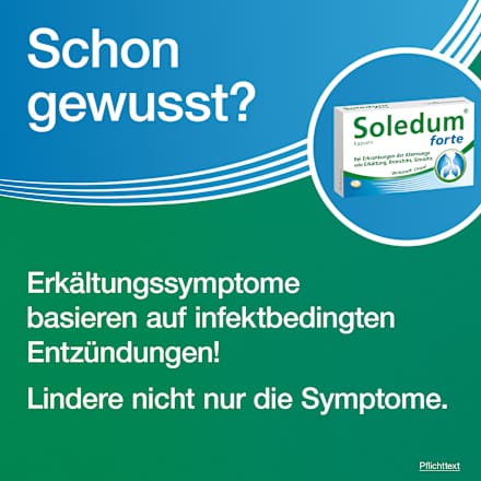 Soledum forte 200mg Cineol Kapseln Soledum
