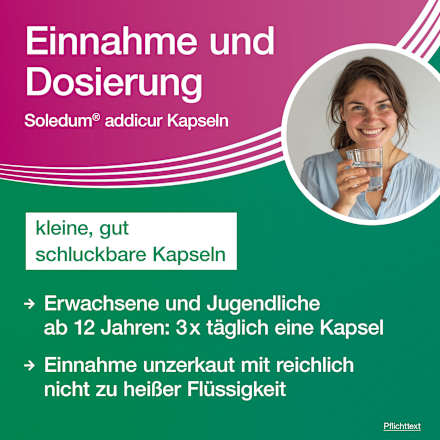 Soledum addicur 200 mg Cineol magensaftresistente Weichkapseln Soledum