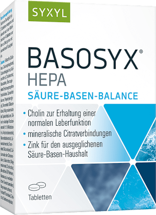 Syxyl Basosyx Hepa Säure-Basen-Balance Tabletten SYXYL