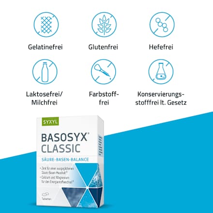 Syxyl Basosyx Classic Säure-Basen-Balance Tabletten SYXYL