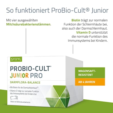 Syxyl ProBio-Cult Junior PRO Darmflore-Balance Sachets SYXYL