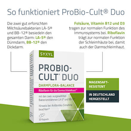 Syxyl ProBio-Cult Duo Darmflora-Balance Kapseln SYXYL