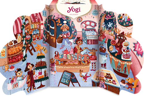 Adventskalender 2026, 24 ayurvedische Tee's YOGI TEA