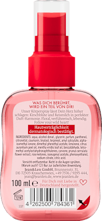 Körperspray Body Mist Wild Heart Jean&Len